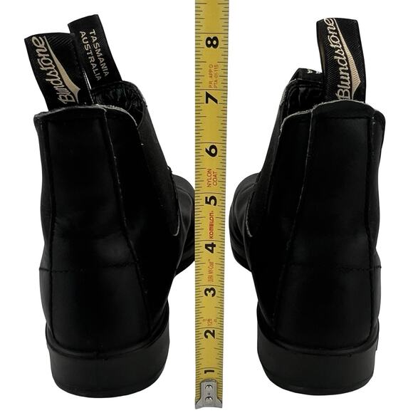 Blundstone #500 Black Leather Chelsea Boots – Unisex US W 7.5 Oil-Resistant Sole - Picture 4 of 15